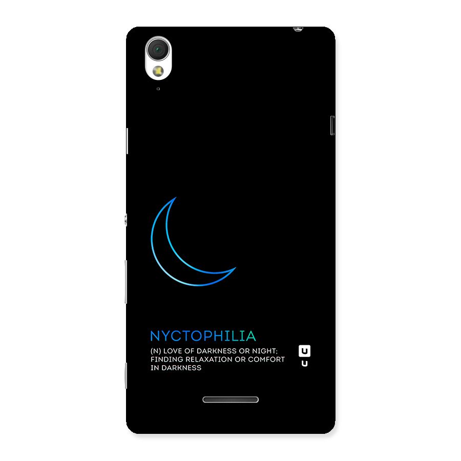 Nyctophilia Love of Darkness Back Case for Sony Xperia T3