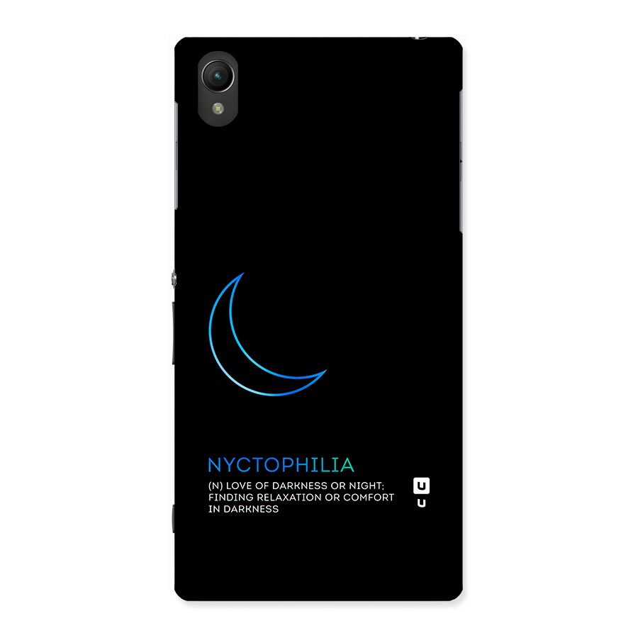 Nyctophilia Love of Darkness Back Case for Sony Xperia Z1