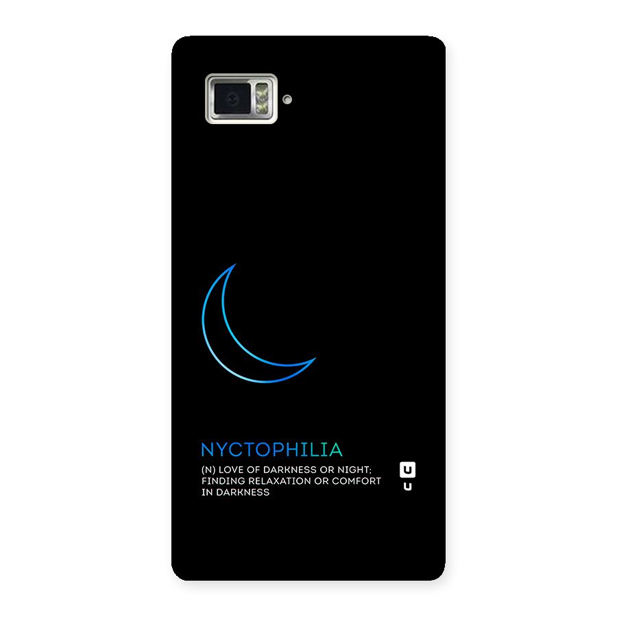 Nyctophilia Love of Darkness Back Case for Vibe Z2 Pro K920