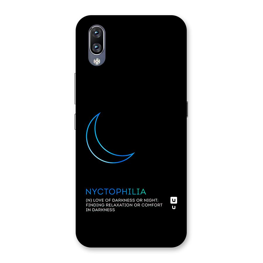 Nyctophilia Love of Darkness Back Case for Vivo NEX