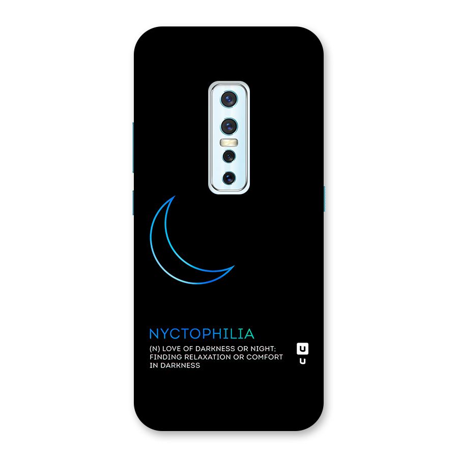 Nyctophilia Love of Darkness Back Case for Vivo V17 Pro