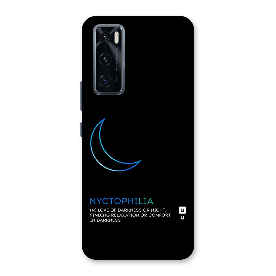 Nyctophilia Love of Darkness Back Case for Vivo V20 SE