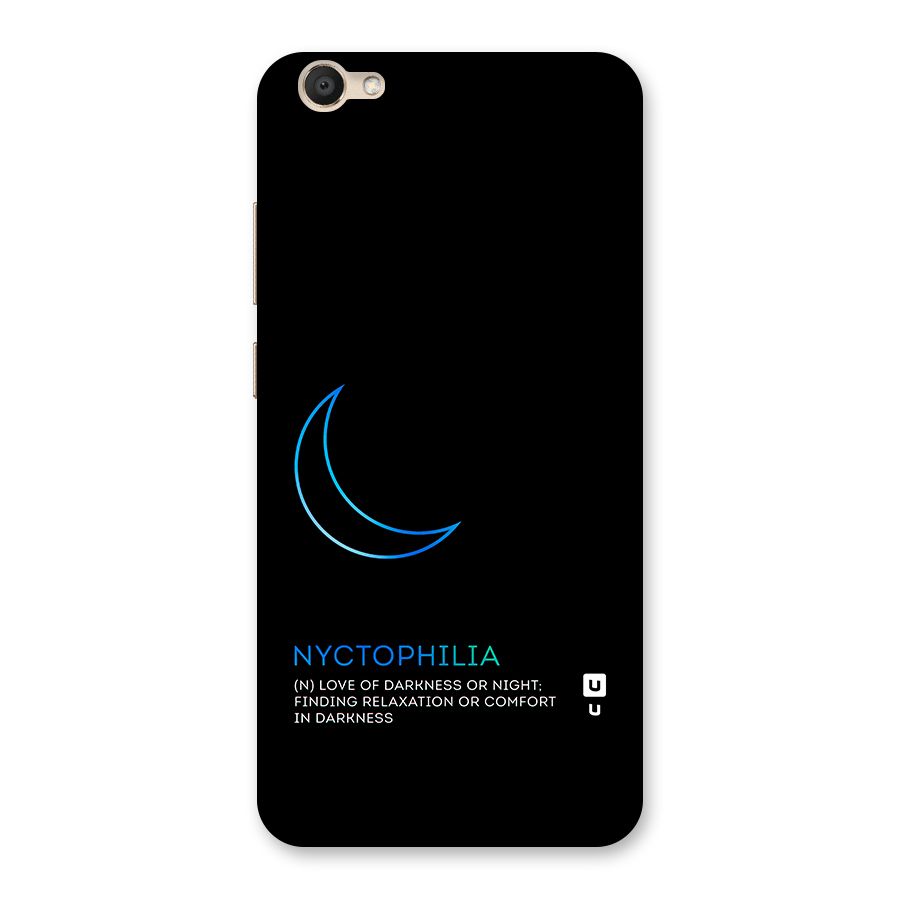 Nyctophilia Love of Darkness Back Case for Vivo V5