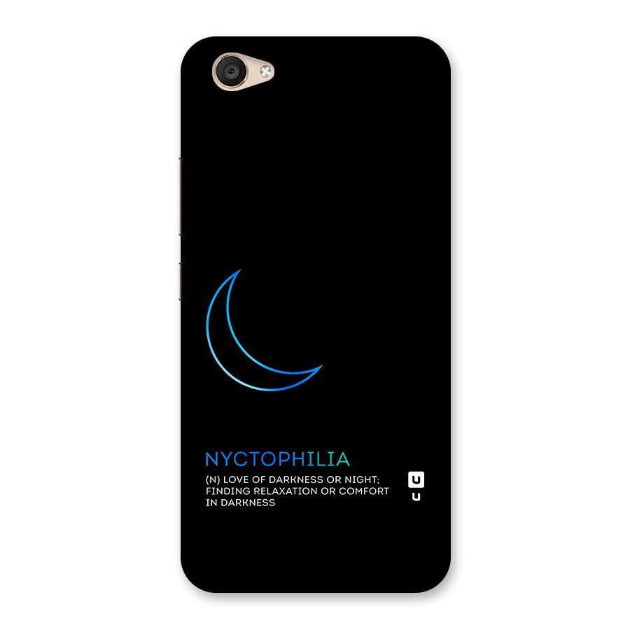 Nyctophilia Love of Darkness Back Case for Vivo V5 Plus