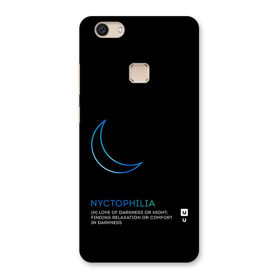 Nyctophilia Love of Darkness Back Case for Vivo V7