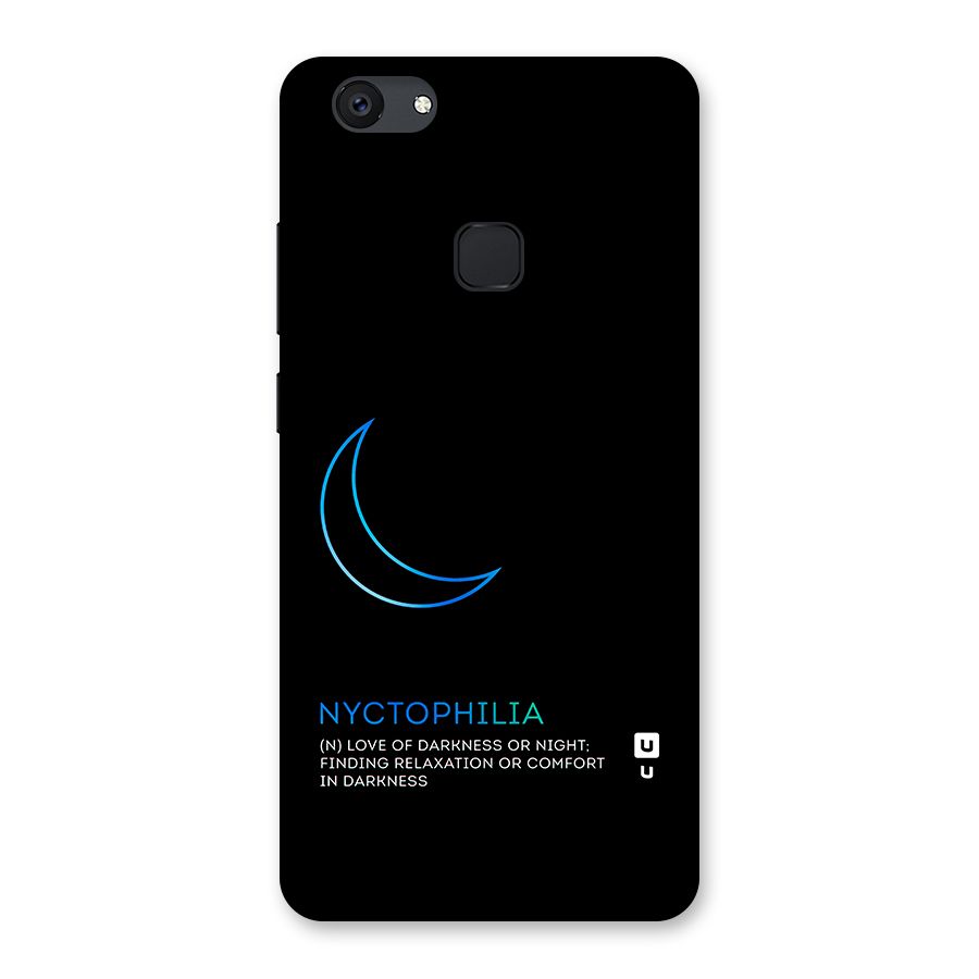 Nyctophilia Love of Darkness Back Case for Vivo V7 Plus