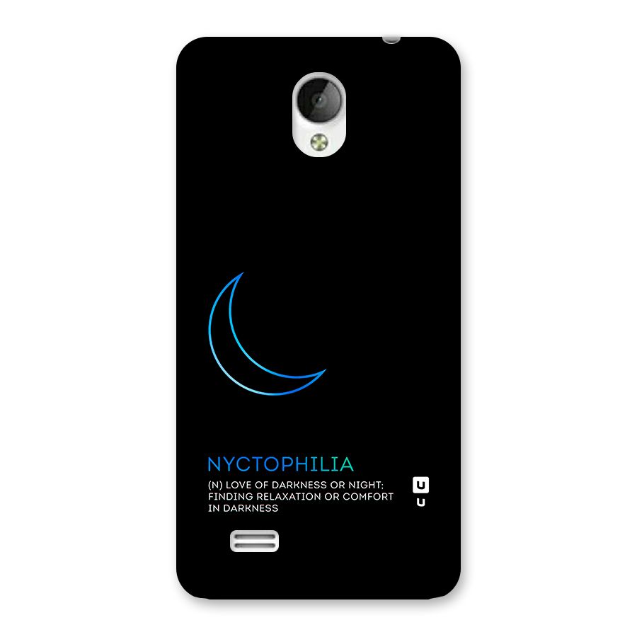 Nyctophilia Love of Darkness Back Case for Vivo Y21