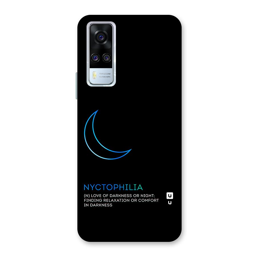 Nyctophilia Love of Darkness Back Case for Vivo Y31