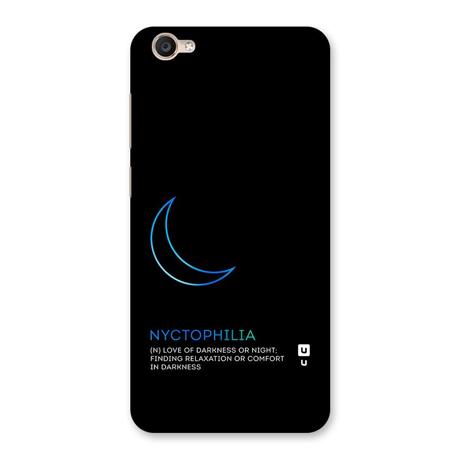 Nyctophilia Love of Darkness Back Case for Vivo Y55L