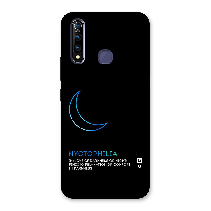Nyctophilia Love of Darkness Back Case for Vivo Z1 Pro