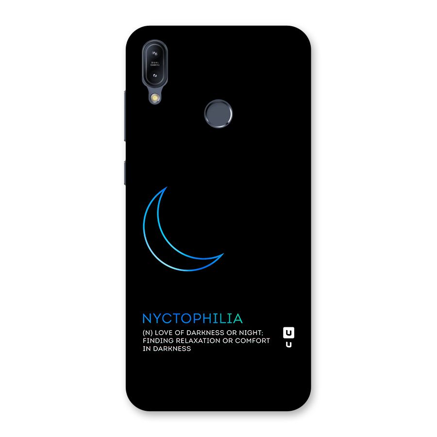 Nyctophilia Love of Darkness Back Case for Zenfone Max M2