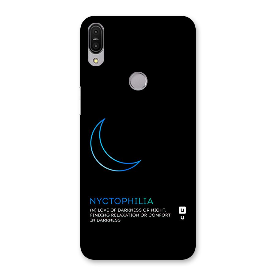 Nyctophilia Love of Darkness Back Case for Zenfone Max Pro M1