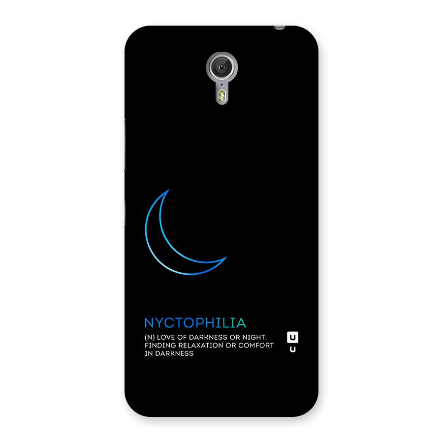 Nyctophilia Love of Darkness Back Case for Zuk Z1