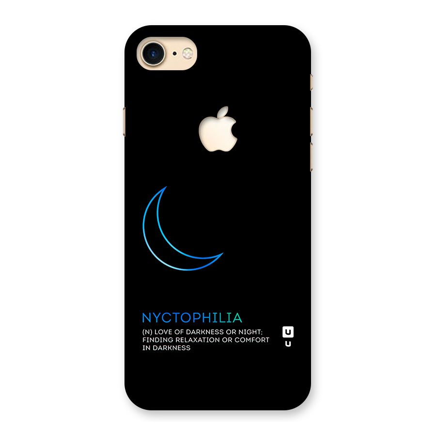 Nyctophilia Love of Darkness Back Case for iPhone 7 Apple Cut