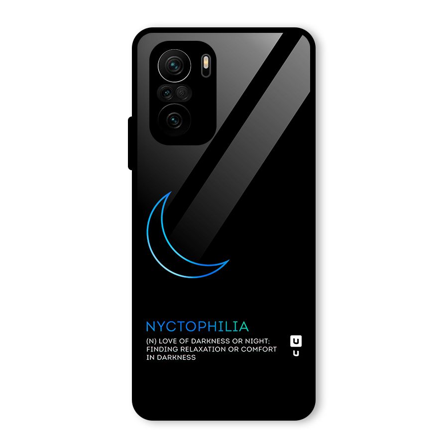 Nyctophilia Love of Darkness Glass Back Case for Mi 11X Pro