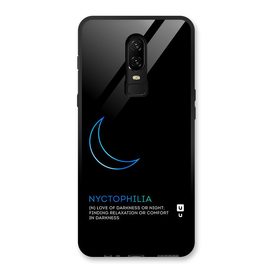 Nyctophilia Love of Darkness Glass Back Case for OnePlus 6