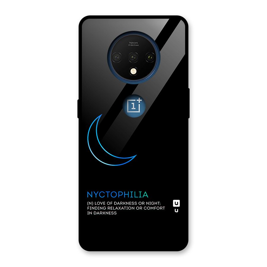 Nyctophilia Love of Darkness Glass Back Case for OnePlus 7T