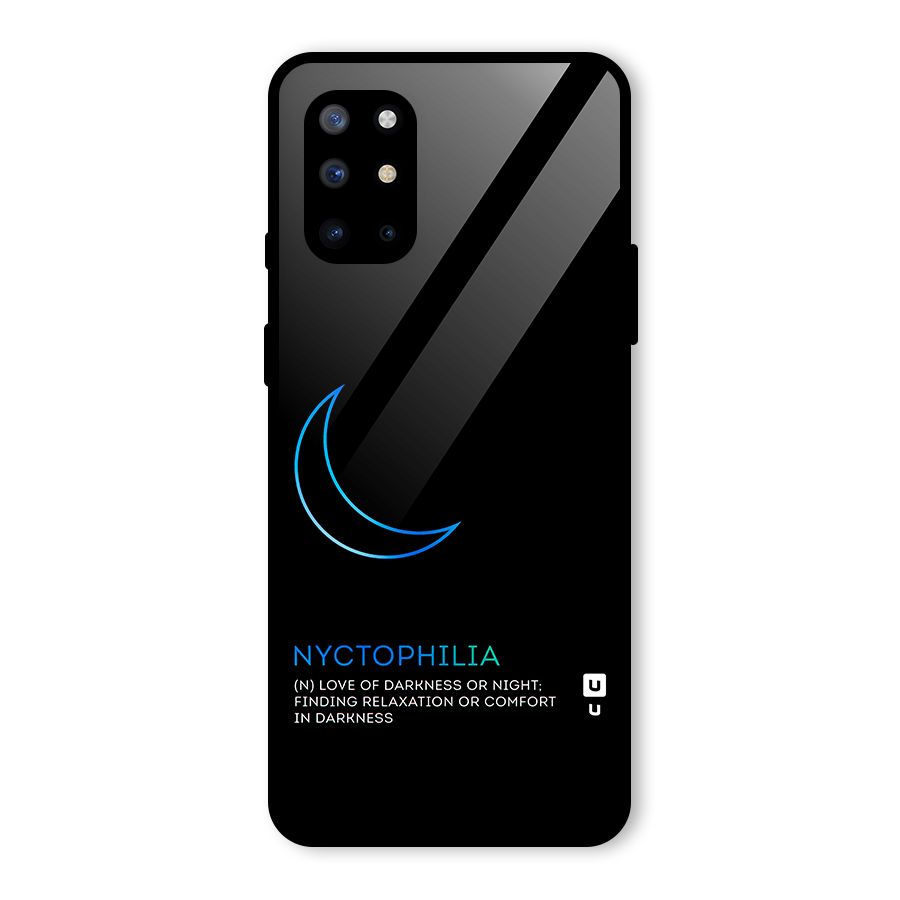 Nyctophilia Love of Darkness Glass Back Case for OnePlus 8T