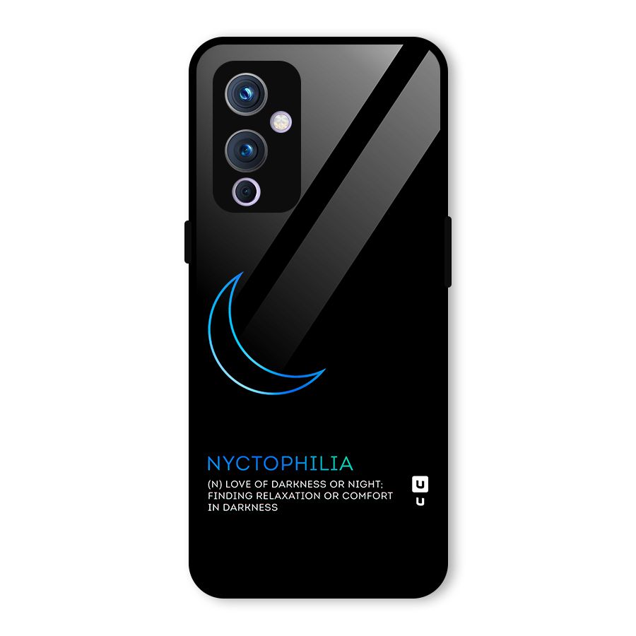 Nyctophilia Love of Darkness Glass Back Case for OnePlus 9
