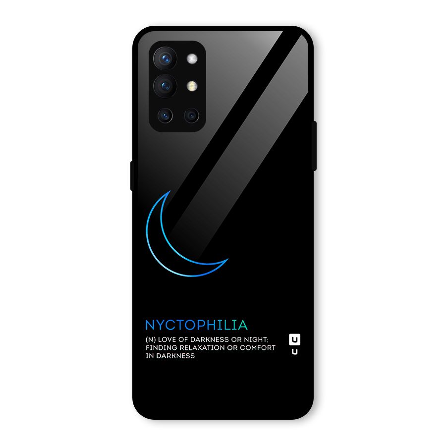 Nyctophilia Love of Darkness Glass Back Case for OnePlus 9R