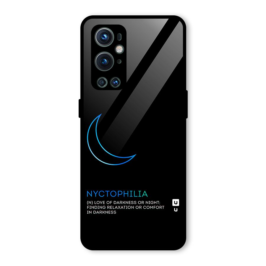 Nyctophilia Love of Darkness Glass Back Case for OnePlus 9 Pro