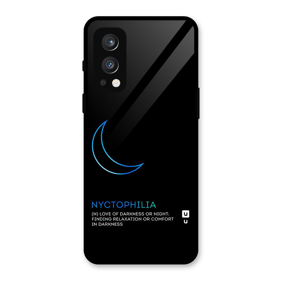 Nyctophilia Love of Darkness Glass Back Case for OnePlus Nord 2 5G
