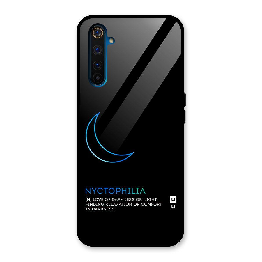 Nyctophilia Love of Darkness Glass Back Case for Realme 6 Pro