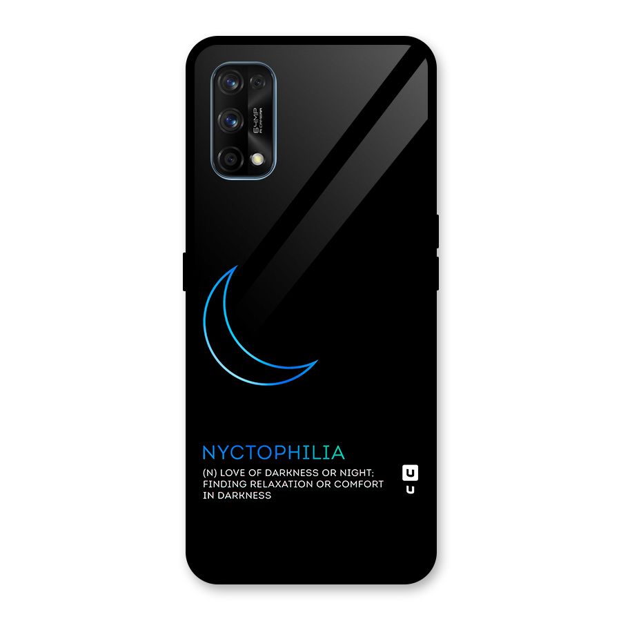 Nyctophilia Love of Darkness Glass Back Case for Realme 7 Pro