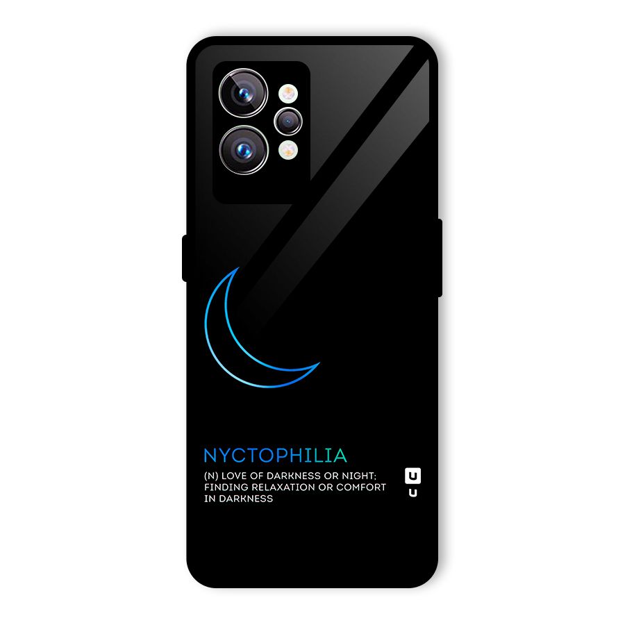 Nyctophilia Love of Darkness Glass Back Case for Realme GT2 Pro