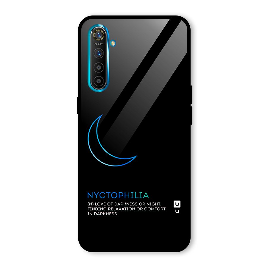Nyctophilia Love of Darkness Glass Back Case for Realme X2