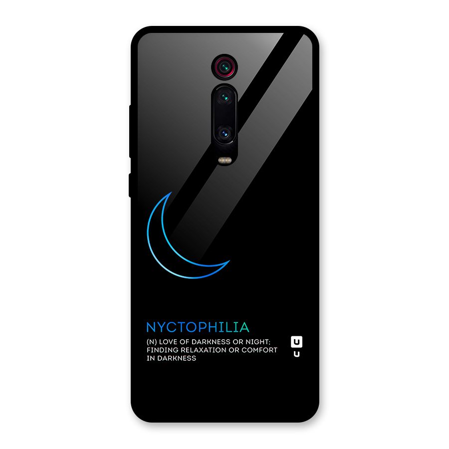 Nyctophilia Love of Darkness Glass Back Case for Redmi K20 Pro