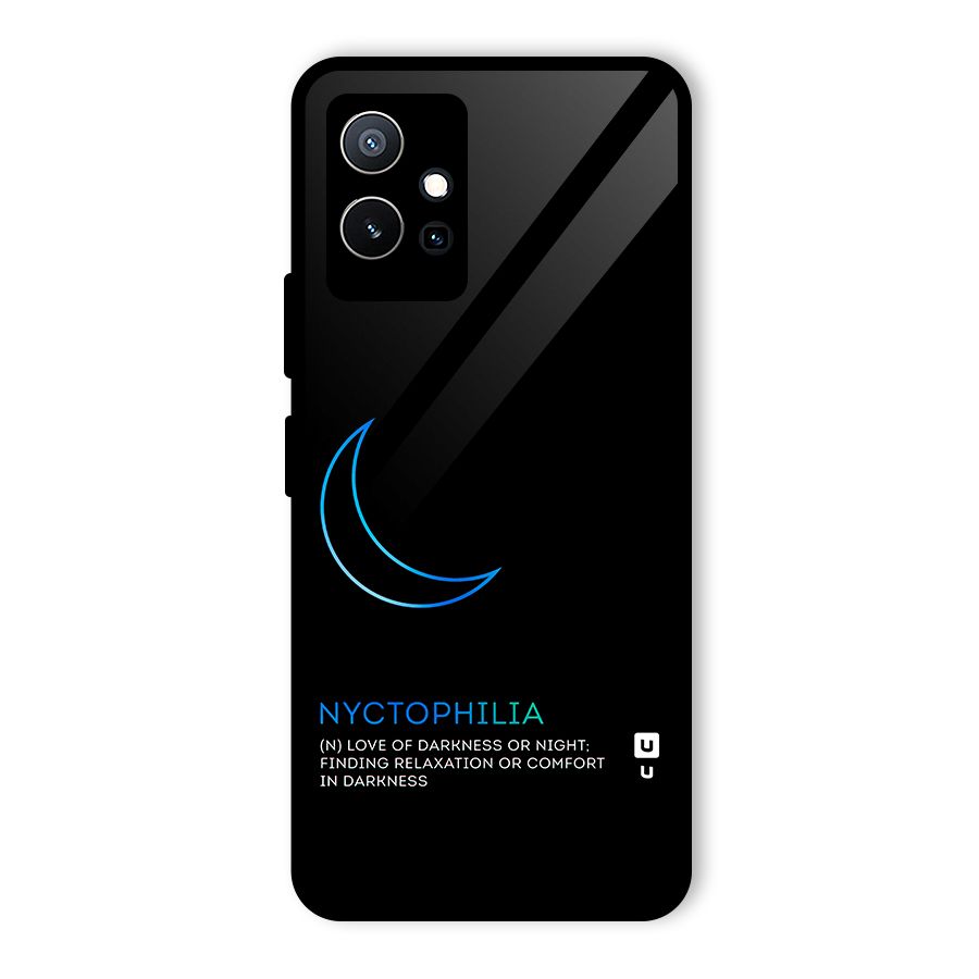 Nyctophilia Love of Darkness Glass Back Case for Vivo T1 5G