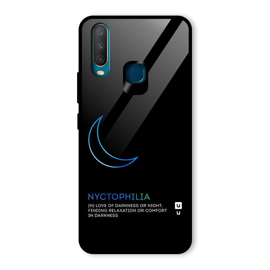 Nyctophilia Love of Darkness Glass Back Case for Vivo U10