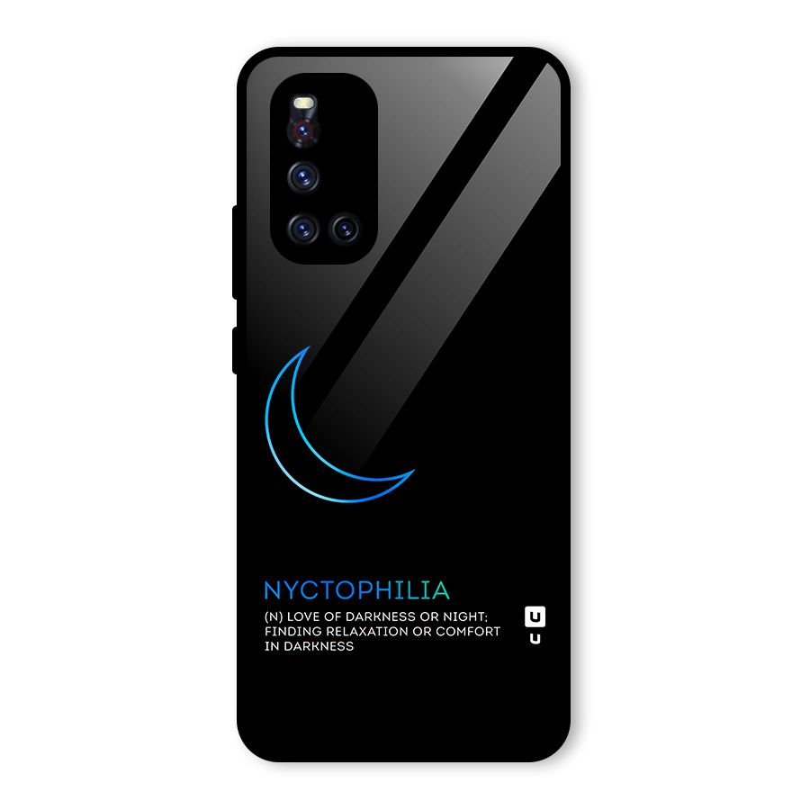 Nyctophilia Love of Darkness Glass Back Case for Vivo V19