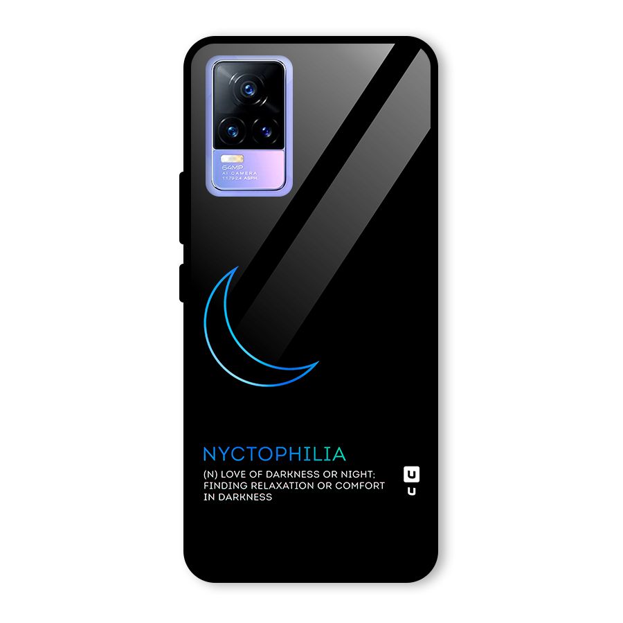 Nyctophilia Love of Darkness Glass Back Case for Vivo Y73