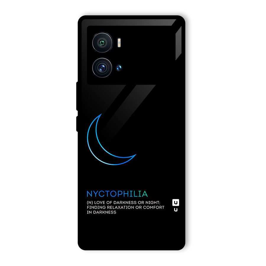 Nyctophilia Love of Darkness Glass Back Case for Vivo iQOO 9 Pro
