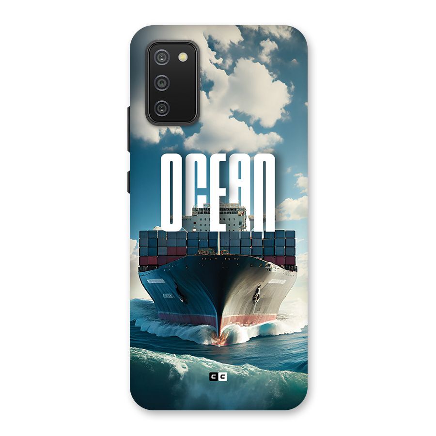 Ocean Life Back Case for Galaxy F02s
