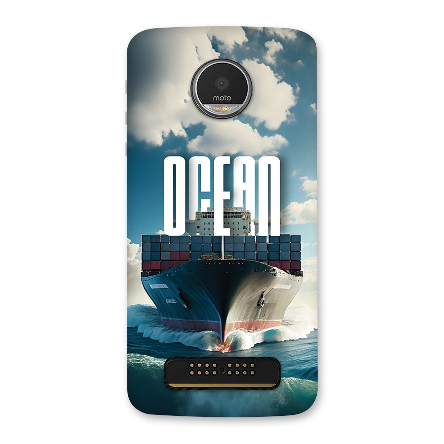 Ocean Life Back Case for Moto Z Play