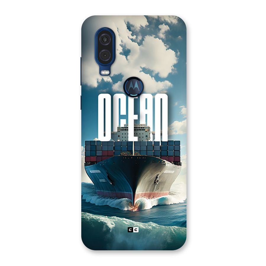 Ocean Life Back Case for Motorola One Vision