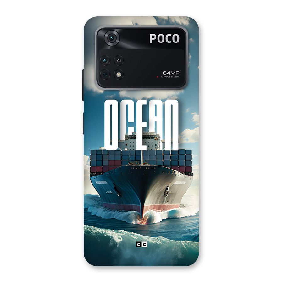 Ocean Life Back Case for Poco M4 Pro 4G
