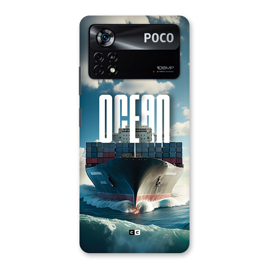 Ocean Life Back Case for Poco X4 Pro 5G