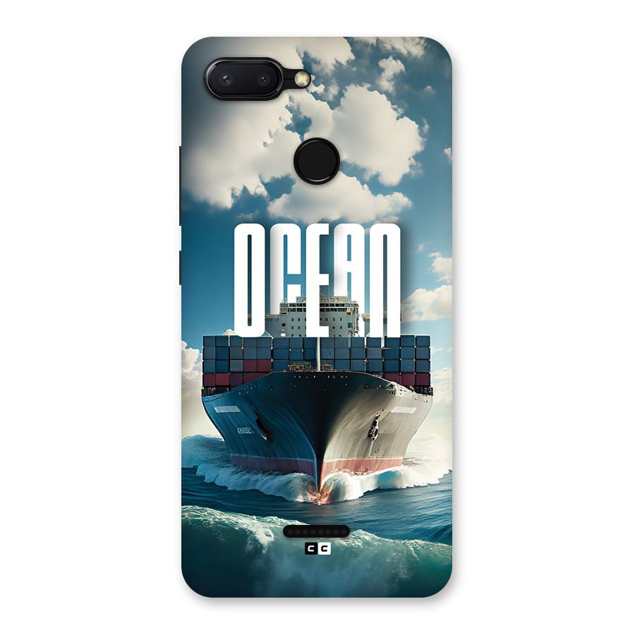 Ocean Life Back Case for Redmi 6