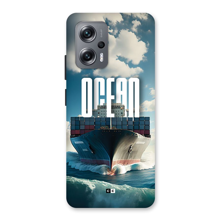 Ocean Life Back Case for Redmi K50i