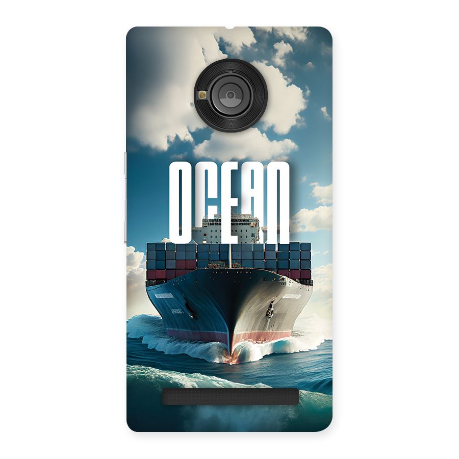Ocean Life Back Case for Yuphoria