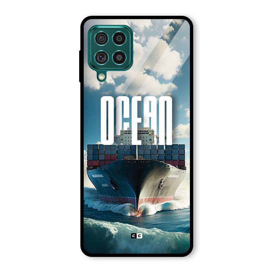 Ocean Life Glass Back Case for Galaxy F62