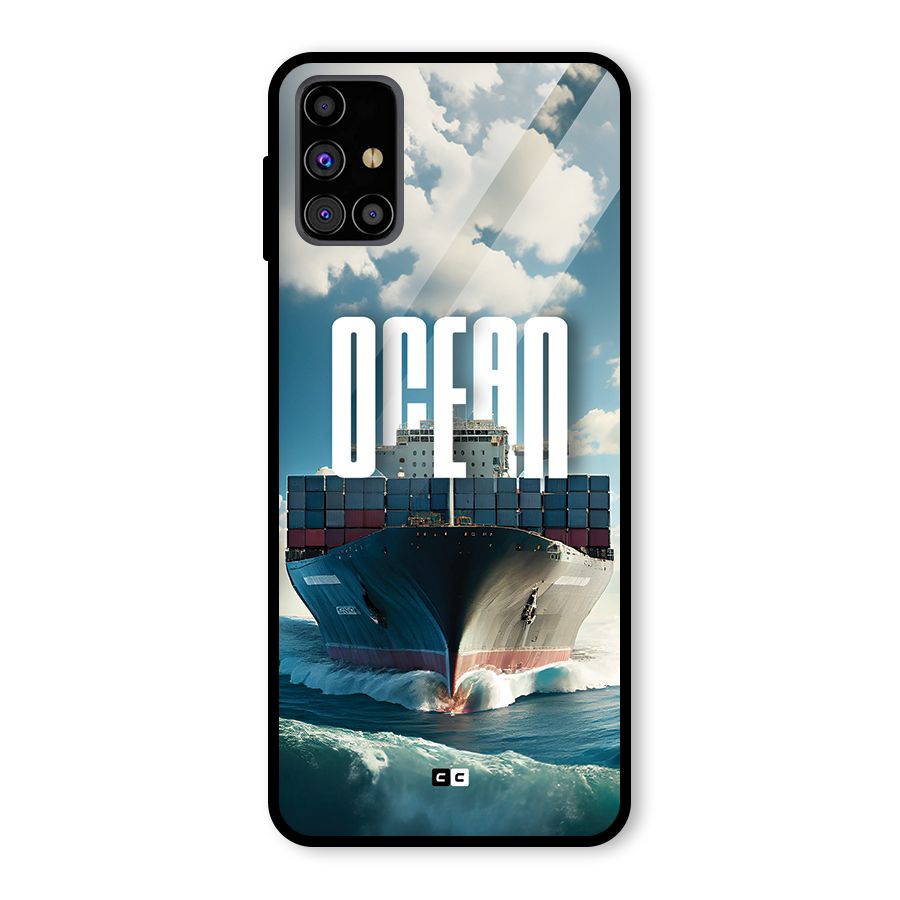 Ocean Life Glass Back Case for Galaxy M31s