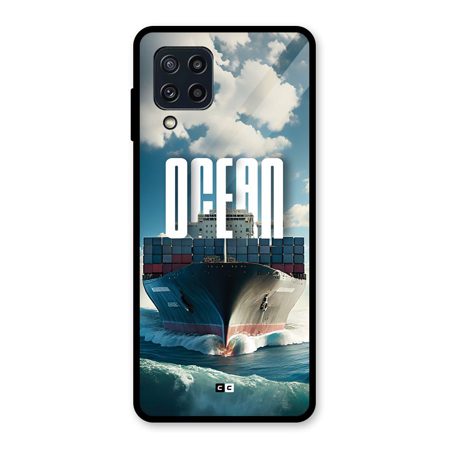 Ocean Life Glass Back Case for Galaxy M32