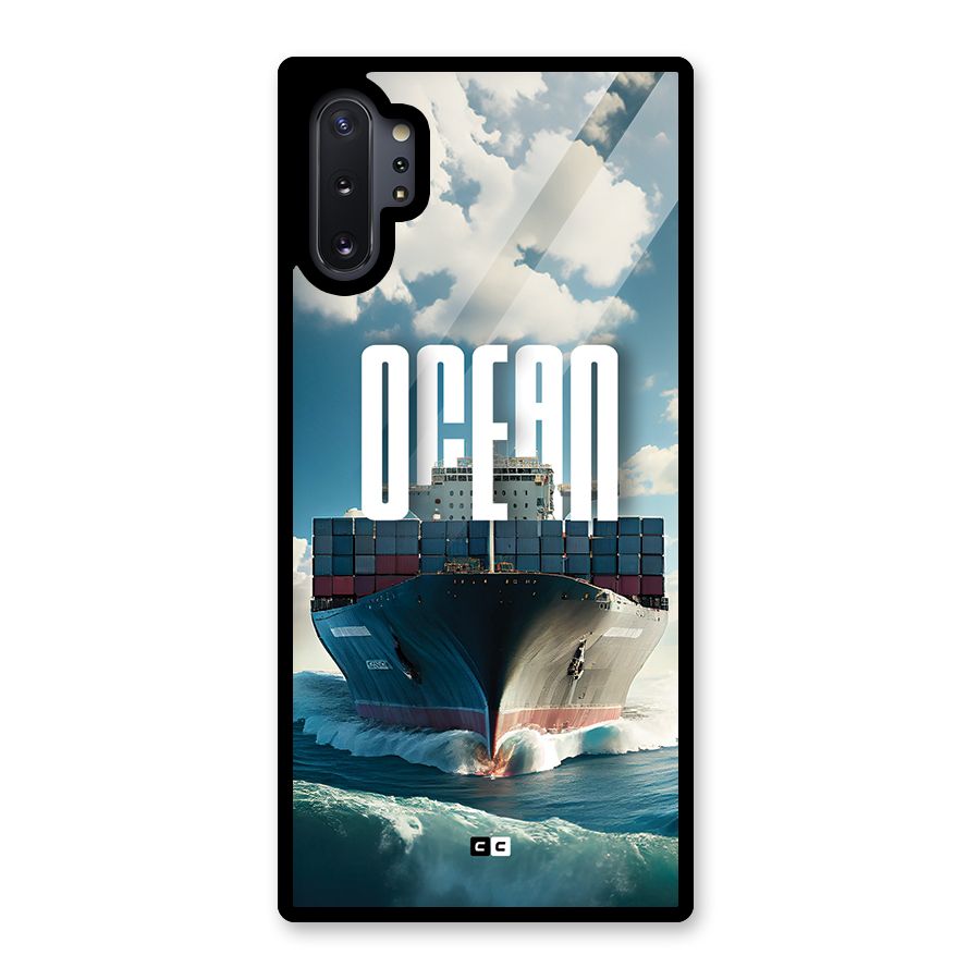 Ocean Life Glass Back Case for Galaxy Note 10 Plus
