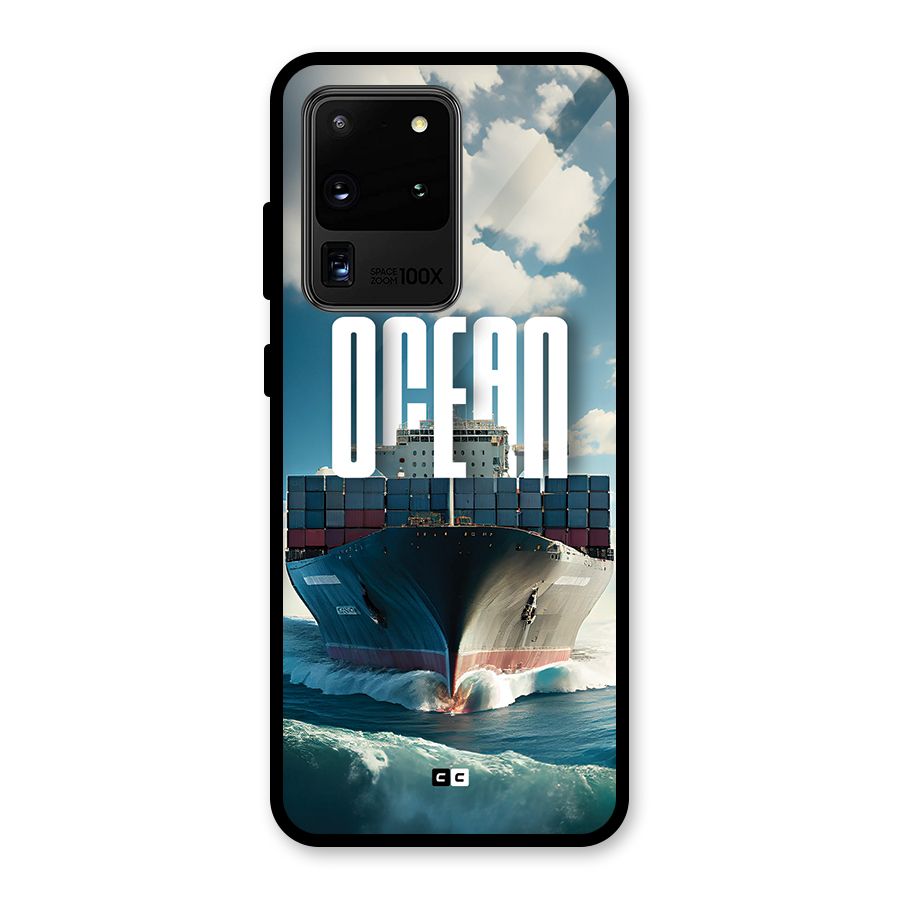 Ocean Life Glass Back Case for Galaxy S20 Ultra