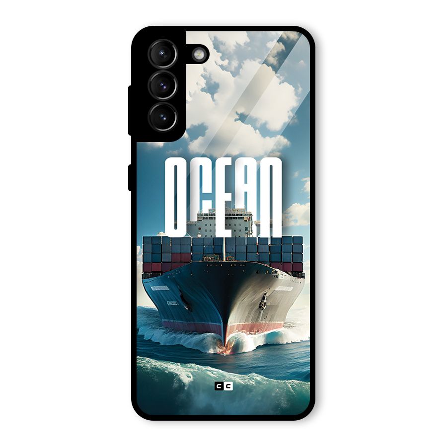 Ocean Life Glass Back Case for Galaxy S21 Plus